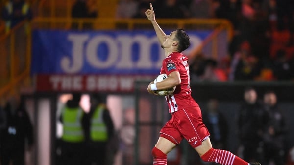 Lukas Browning rescued a draw for Sligo Rovers