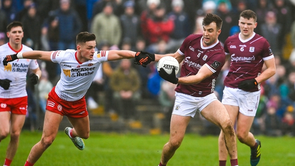 Paul Conroy in action for Galway against Tyrone during this year's league campaign