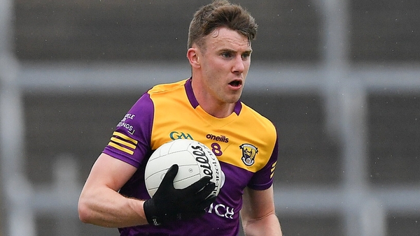 Wexford midfielder Niall Hughes scored two points from play