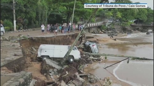 Floods, landslides kill dozens in Brazil's Sao Paulo state