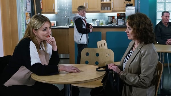 Will this chat between Fair City's Carol and Sharon mark the beginning of the end of their friendship?