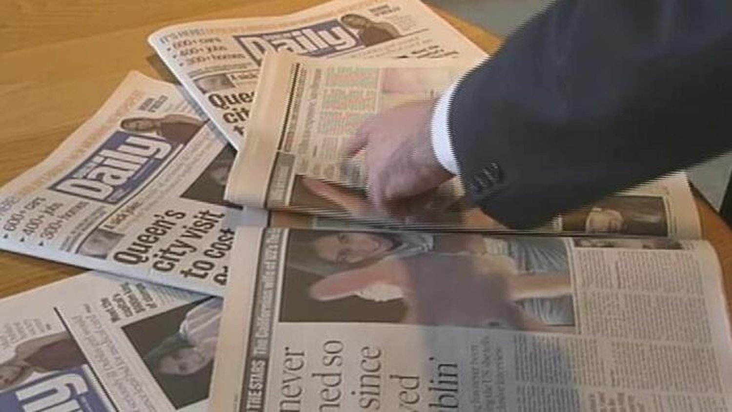 RTÉ Archives Media Dublin Daily Newspaper