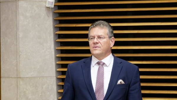 Maroš Šefcovic said the work towards a deal is delicate