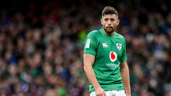 Ross Byrne starts on his 17th cap