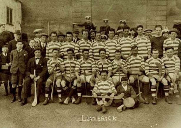 The All-Ireland winning Limerick team, 1921. The final was played on 4 March 1923 Photo: GAA