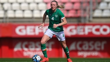 Louise Quinn reacts to China draw