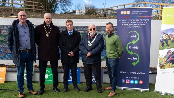 Six fruit trees were planted on Emmet Street to mark the launch of the project