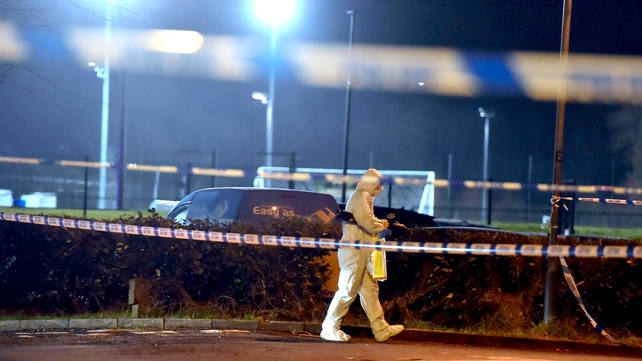 An off-duty senior PSNI officer was seriously injured after being shot several times at a sports complex in Omagh, Co Tyrone after coaching a youth sports team. Detective Chief Inspector John Caldwell was shot by masked men in front of young people.
