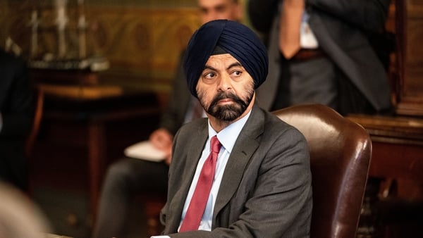 President Biden said Ajay Banga had made combating climate change and the green transition a priority