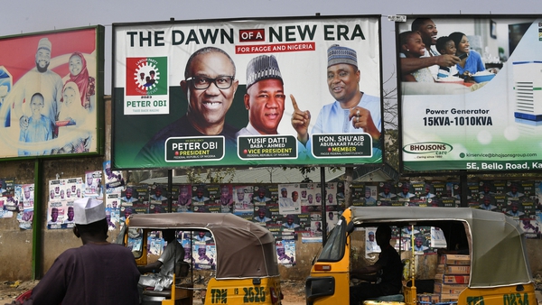 In Nigeria, a credible third-party candidate, Peter Obi, is leading in the polls