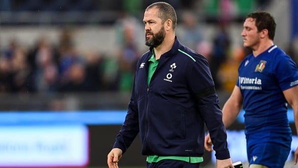 Ireland head coach Andy Farrell