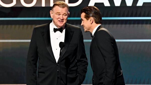 Brendan Gleeson and Colin Farrell were among those presenting awards on the night