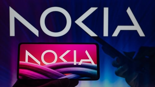 The new logo comprises five different shapes forming the word NOKIA