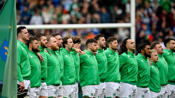 The tempo of Ireland's Call took the Irish players by surprise