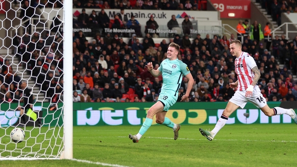 Evan Ferguson scored the only goal of the night and could have had a second but for Jack Bonham's fine save in the second half