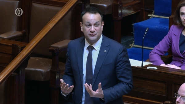 Taoiseach Leo Varadkar said the recommendations were received 'only last week'