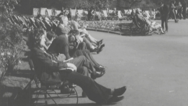 St Stephen's Green in Dublin, 1973