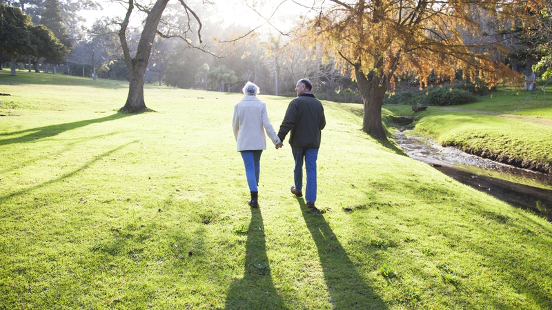 The study of people aged 70 or older also indicates that walking an additional 500 steps per day, or an additional quarter mile of walking, was associated with a 14% lower risk of heart disease, stroke or heart failure (Stock image)