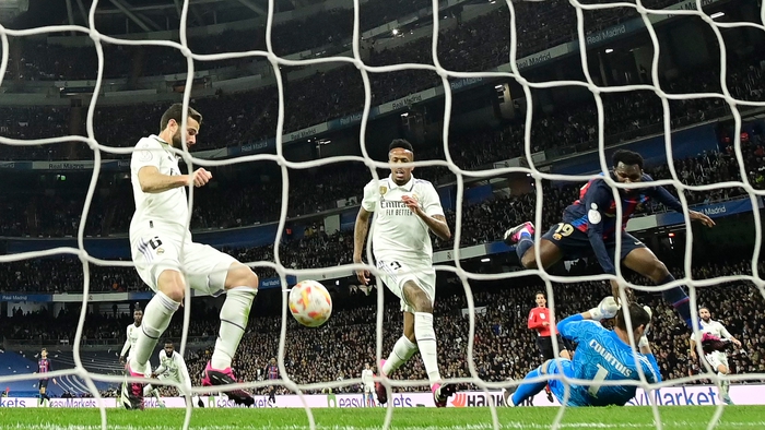 Barcelona vs Real Madrid score, result as Ousmane Dembele scores