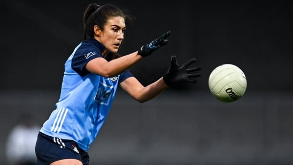 Eilish O'Dowd in action for Dublin during the league