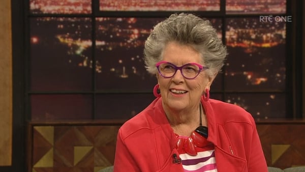 Prue Leith on Friday's Late Late Show