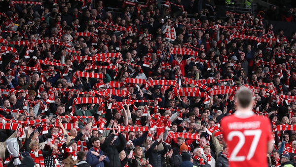 Manchester united fans travel to Anfield on Sunday