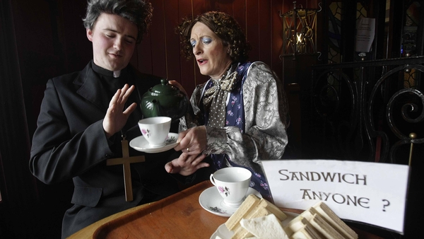 Organisers said that Fr Ted will be celebrated with 'copious cups of tea and sandwiches' (file pic)