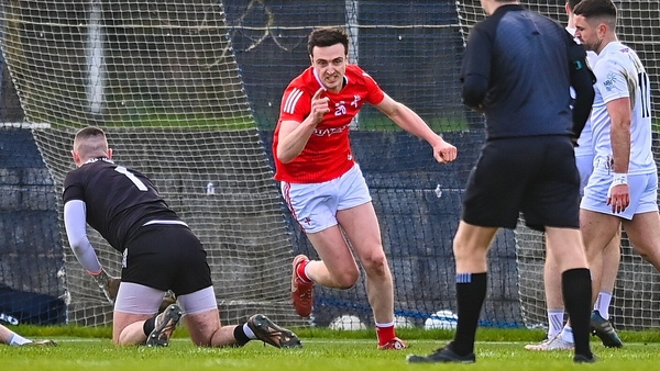 Tommy Durnin's early goal put Louth in the ascendency
