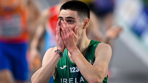 Darragh McElhinney ran the race of his life in his first major final