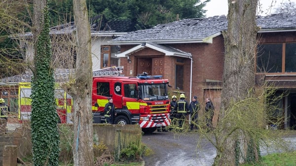 A man in his late 80s died in the blaze