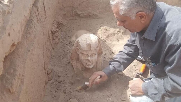 It is the latest in a series of discoveries revealed over the past few months (Image: Ministry of Tourism and Antiquities)