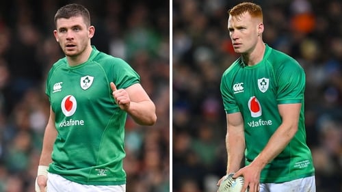 Nick Timoney and Ciarán Frawley are both included in the 37-man squad