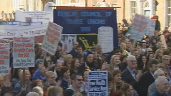 Protest over health service (2008)