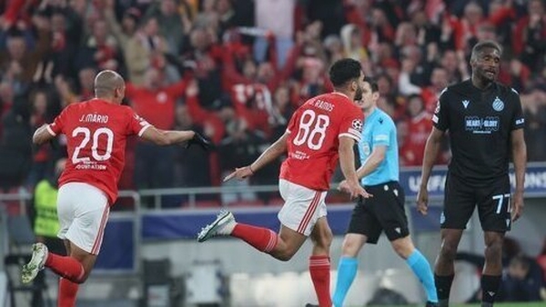 Goncalo Ramos (r) got a brace for the hosts
