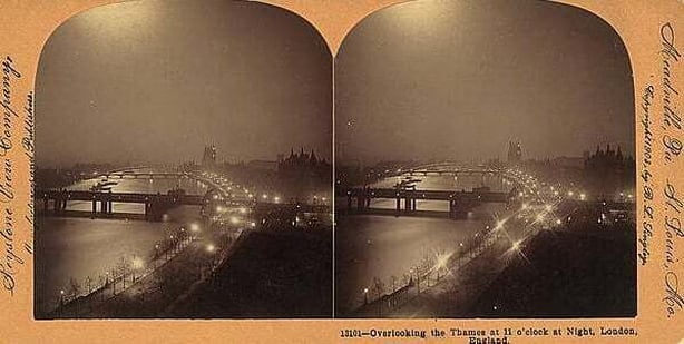 View of London Overlooking the Thames - the city where 33 of the arrests took place Photo: Library of Congress Prints and Photographs Division Washington, D.C. 20540