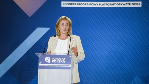 Magdalena Filiks, an MP for opposition party Civic Platform, announced the death of her son, Mikolaj, last week
