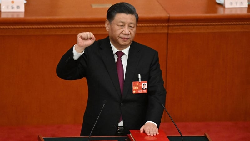 China's Xi Handed Historic Third Term As President