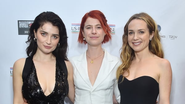 Eve Hewson, Jessie Buckley and Kerry Condon were honoured at the Oscar Wilde Awards in Santa Monica, California