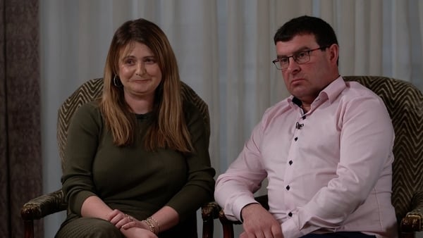 Rebecca and Tom Collins speak to Prime Time's Miriam O'Callaghan.