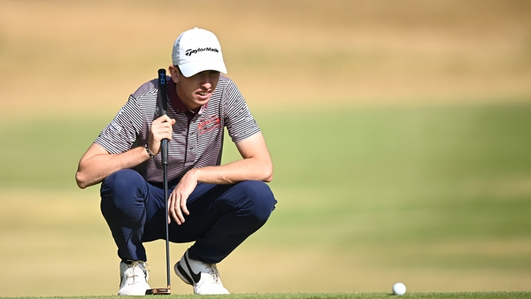 Belfast's Tom McKibbin will hope to improve on his pair of 69s over the weekend