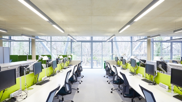 A growing number of offices buildings around the country are partially or completely empty