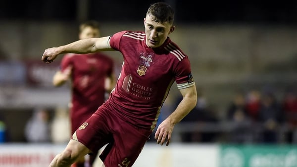 Edward McCarthy bagged a hat-trick for Galway United