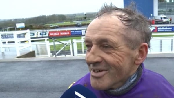 Jockey-trainer Liam Burke becomes the oldest jockey to win a race under rules in Irish racing history