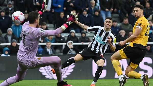 Miguel Almiron scores Newcastle's winner