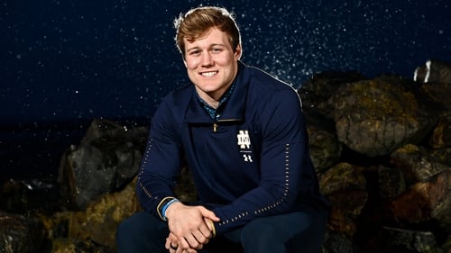 JD Bertrand of Notre Dame has some Irish history in his family