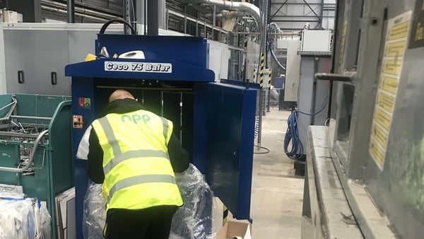 On-site recycling at NPP Group Ltd. The company generates revenue from its waste recycling