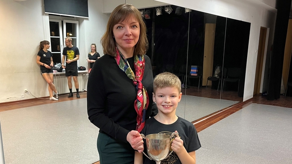 'He's dancing all the time' - Maksym Ryzhankov and his mother, Larysa Ryzhankova
