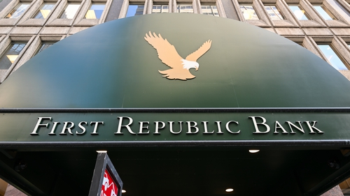 First Republic Bank was rescued yesterday
