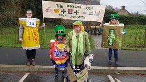 The Higginbotham Family in Thomastown, Kilkenny took on the mantle of the "Legendary Crisp Sandwich" for the celebrations