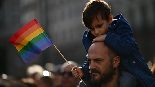 Italy legalised same-sex civil unions in 2016, but opposition from the Catholic Church meant it stopped short of granting gay couples the right to adopt